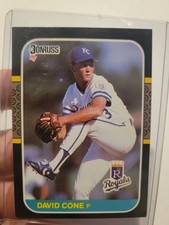 David Cone Donruss 1987 #502 ROOKIE CARD Kansas City Royals. rookie card picture