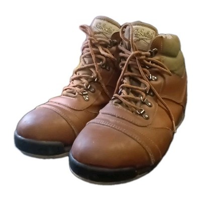 Vintage Cabelas Felt Bottom Ankle Wading Fishing Boots Mens 11 Korea WB88215L