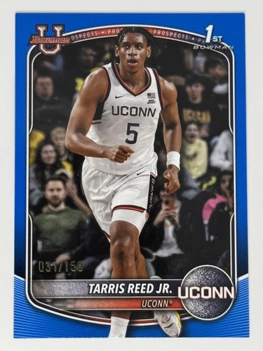 2025 Bowman Basketball Blue Border Tarris Reed Jr. #BPP-42
