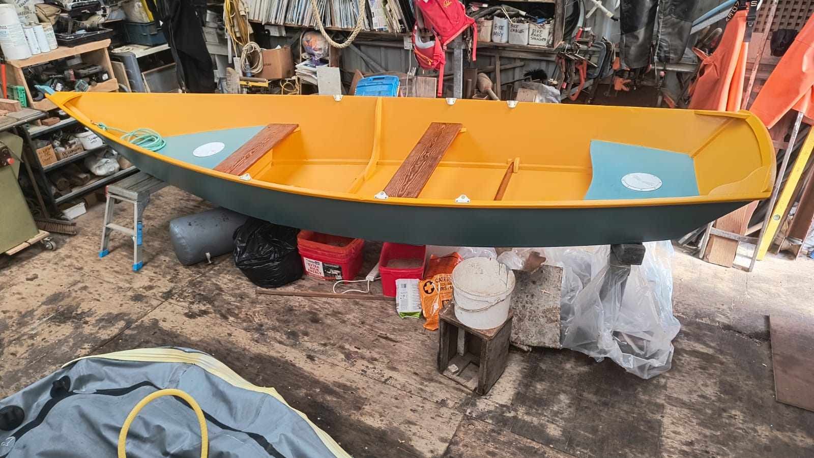 Dory type rowing boat dinghy for sale on eBay UK