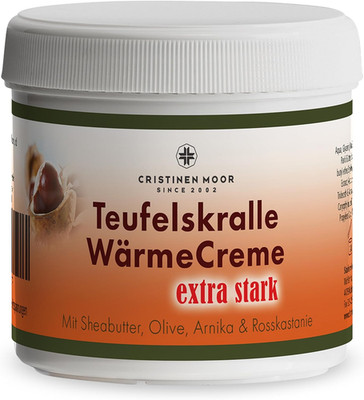 Cristinenmoor Teufelskralle Wärmecreme Extra Stark Mit Arnika 200 Ml I Wärmesalb