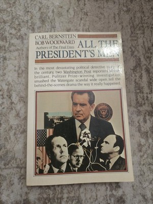 All the Presidents Men - Paperback By Carl Bernstein - GOOD 1987