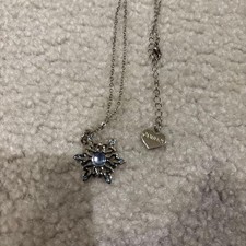 Disney Necklace Frozen Frozen Snowflake Pendant Necklace