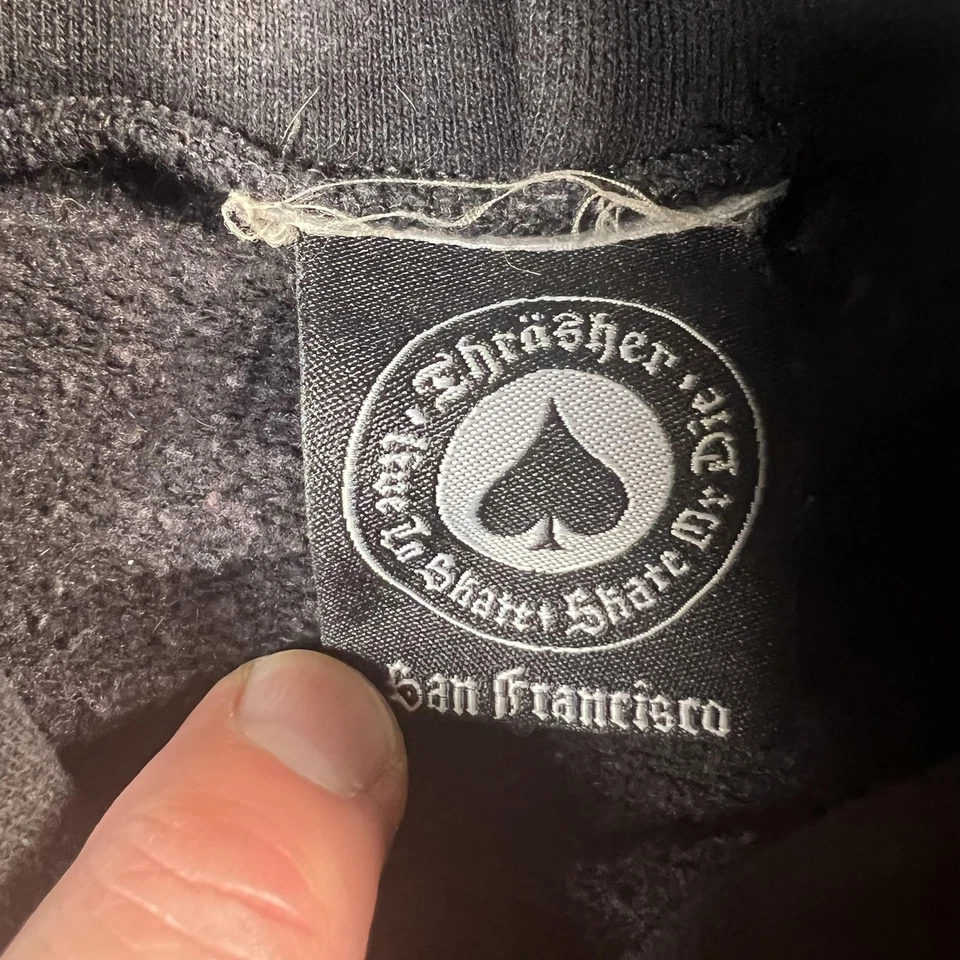 Толстовка с капюшоном мужская большая черное пламя логотип журнал пуловер толстовка коньки - Изображение 3 из 4