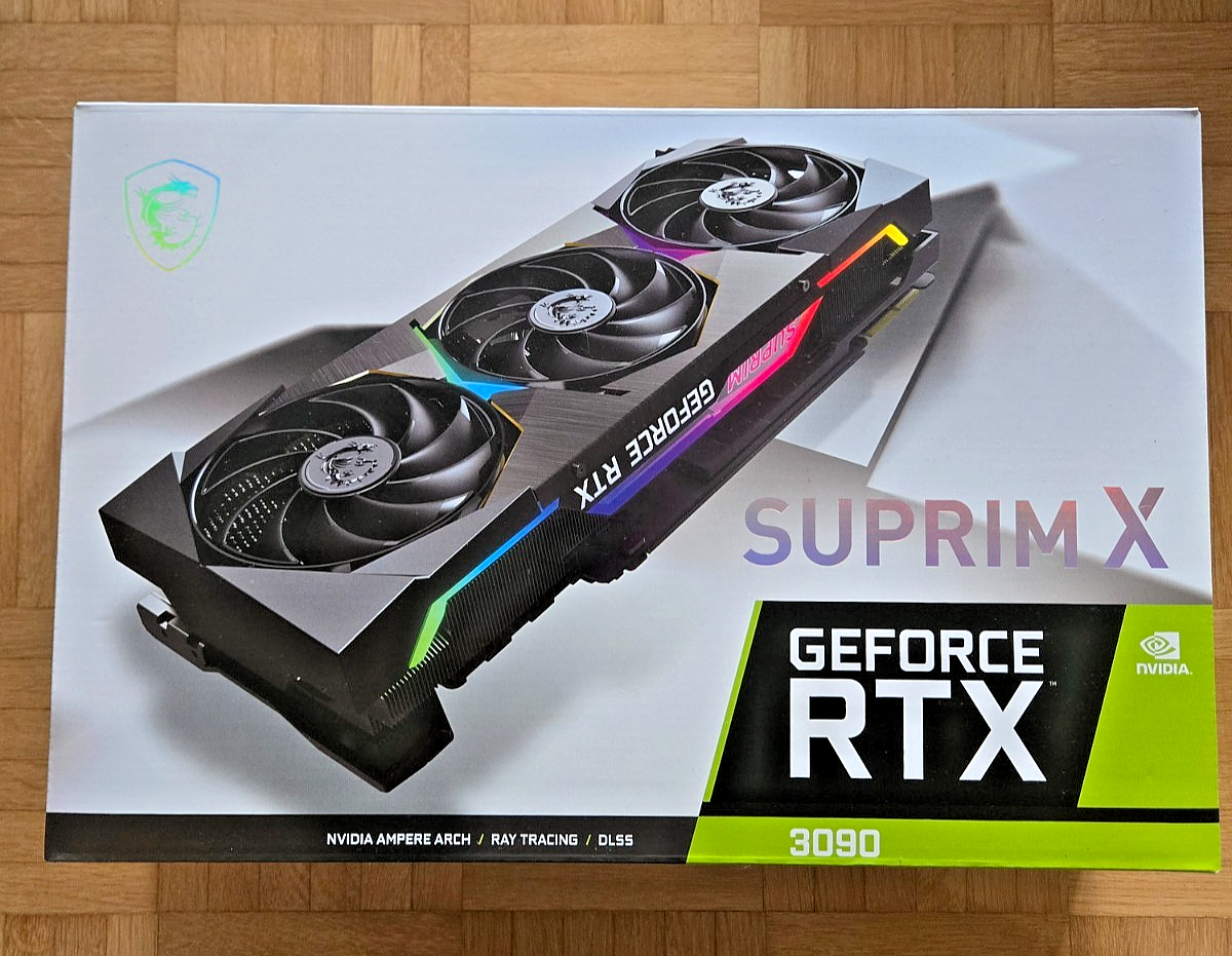 Msi Grafikkarte Geforce Rtx 3090 MSI GeForce RTX 3090 SUPRIM