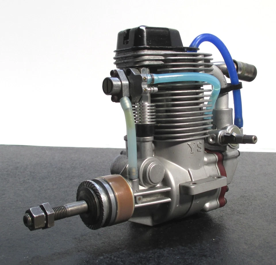 YS DZ-140 F3A 23cc 4-cycle glow engine with muffler, used for R/C airplane f/s - Image 4 of 4