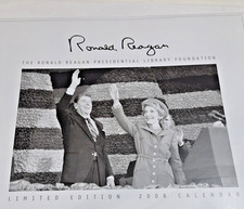3 RONALD REAGAN -  PRESIDENTIAL LIBRARY FOUNDATION - 2006-2007-2008 CALENDARS