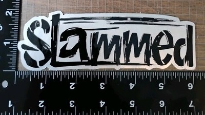 Silver Brushed Metallic Slammed Stance Fitment Lowered Vinyl Decal 