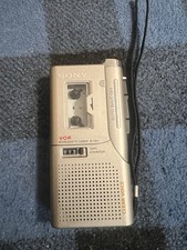 Vintage Sony M-530V Microcassette-Corder Voice Recorder Please Read Description