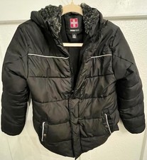 Swiss Tech Boys' Winter Puffer Jacket. Size L/G 10-12.
