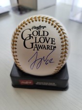 Logan Webb Signed Gold Glove Baseball San Francisco Giants