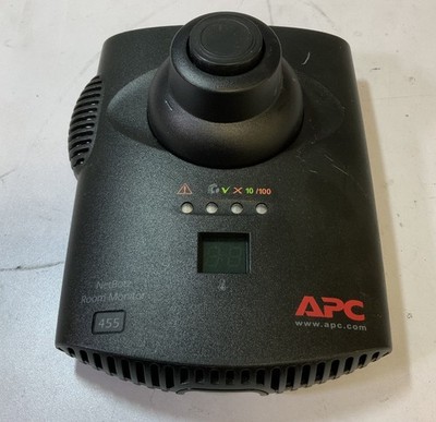 APC NBWL0455 NetBotz Room Monitor 455 Security Surveillance Camera, Black ''H1B''