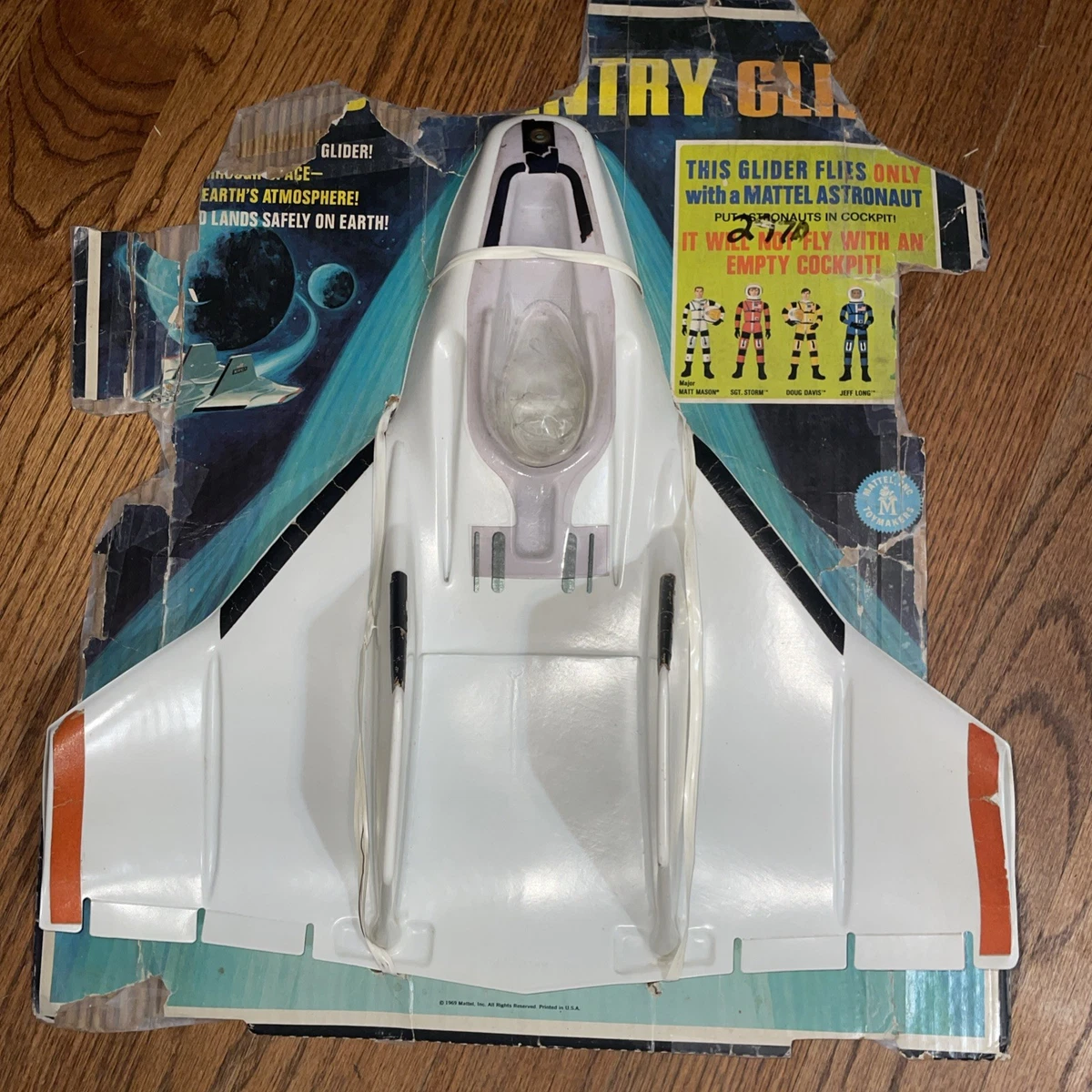 当時物 マテル社製 メジャーマットメイソン ダグ・デイビス フィギュア