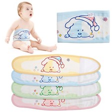 EXCEART Baby Belly Band 4-Pack  Newborn Umbilical Hernia 4 Count Pack of 1 