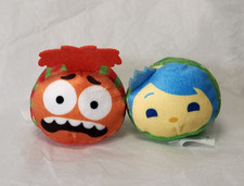 Disney Tsum Tsum Mini Joy and Anxiety Inside Out Plush Holiday Christmas 2025 3"