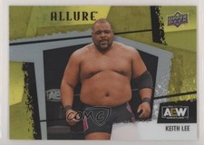 2022 Upper Deck Allure AEW Horizontal Yellow Taxi Keith Lee #125 d9r