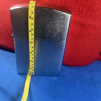 Vintage OK Lighter Classic Stye Big  7  High X 4.5  Wide  Desk Lighter