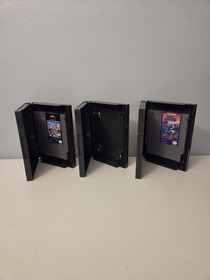 Mega Man 1, 3-6 NES 5 Game Lot w/cases + Bonus Case Tested, Authentic Read Desc.