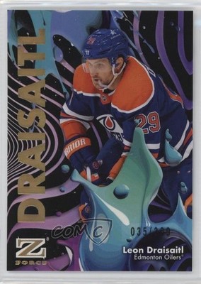 2024-25 Skybox Metal Universe Z-Force Rave 35/399 Leon Draisaitl #15 uk2