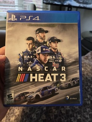 Nascar Heat 3 (Sony PlayStation 4 PS4,  2018) Complete Game Disc & Case