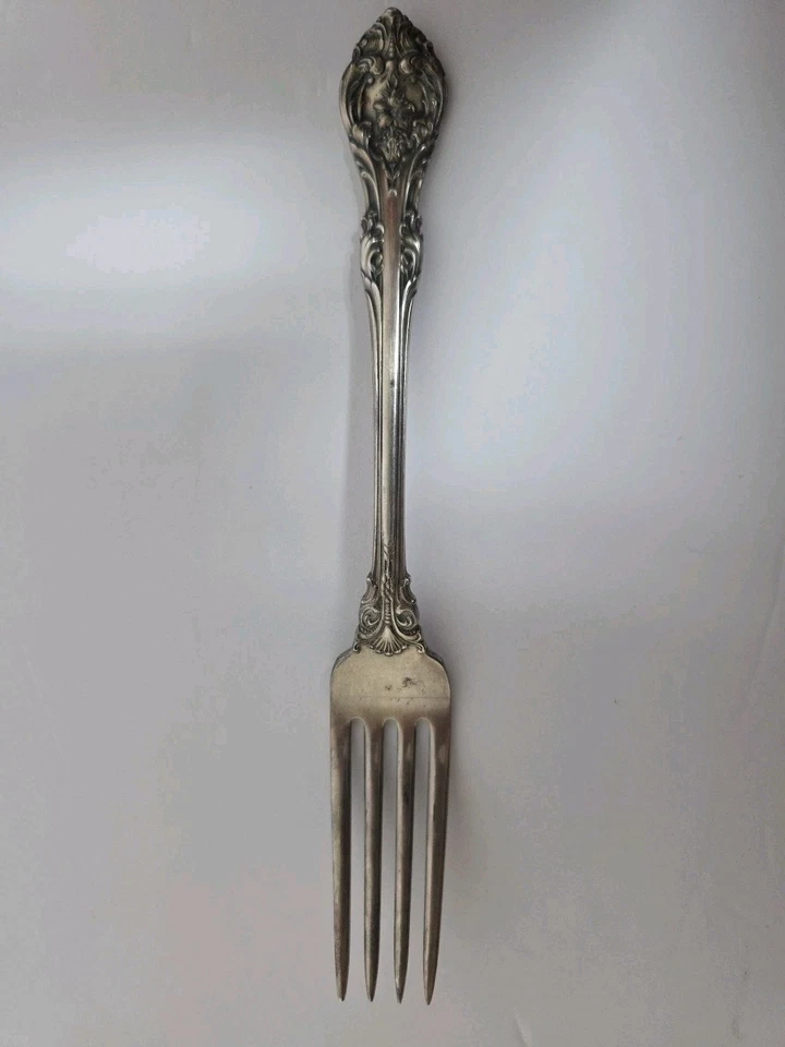 Horquilla de plata esterlina King Edward de Gorham 7 3/4" cubiertos reliquia 64 gramos Foto 2 de 4