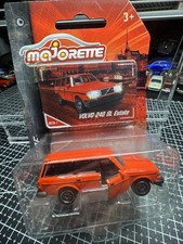 MAJORETTE  1-64 Volvo 240GL Estate Red New Vintage Opening Doors Damaged Blister