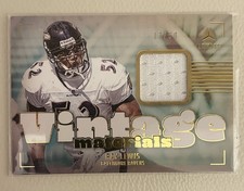 2024 Panini Luminance - Vintage Materials Ray Lewis Gold /50 Ravens