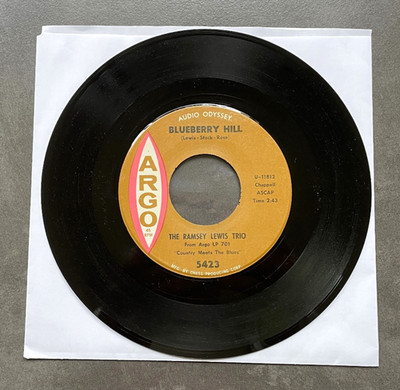 7'' Ramsey Lewis Trio - Blueberry Hill - US Argo