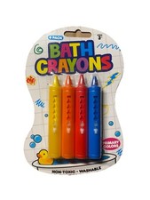 Kids Bath Tub Crayons Non Toxic Set 4 Magic Crayons Big Time Toys Fun Wipe Off