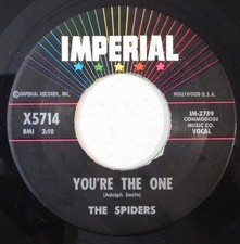 doo wop THE SPIDERS You're The One, Tennessee Slim IMPERIAL 45 oldie