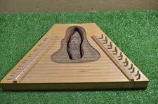 Lyre Harp w/beautifully carved Mountain Man inlay