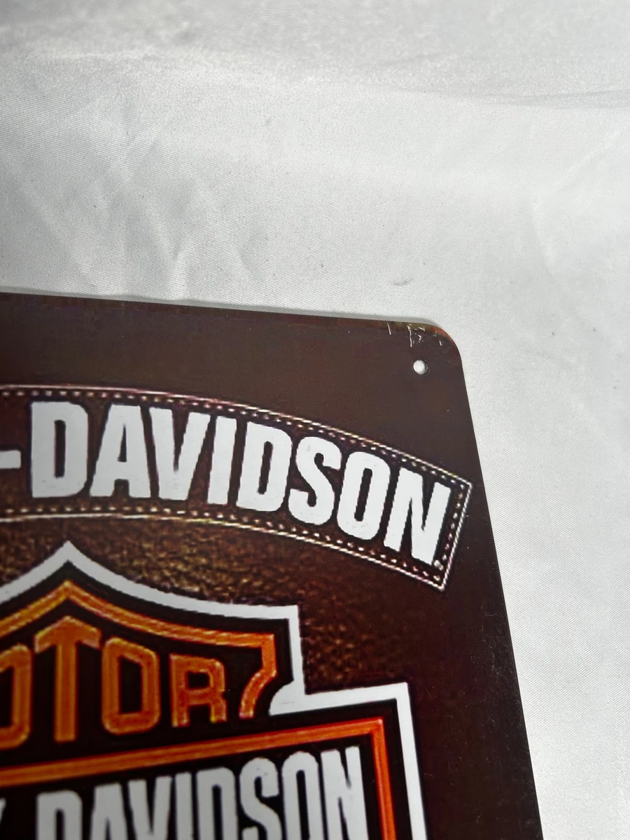 Harley-Davidson Metal Tin Sign - Classic Garage Wall Decor