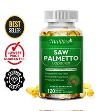 Prostate Support - Saw Palmetto - Reduce Frequent Urination, Stamina supplement