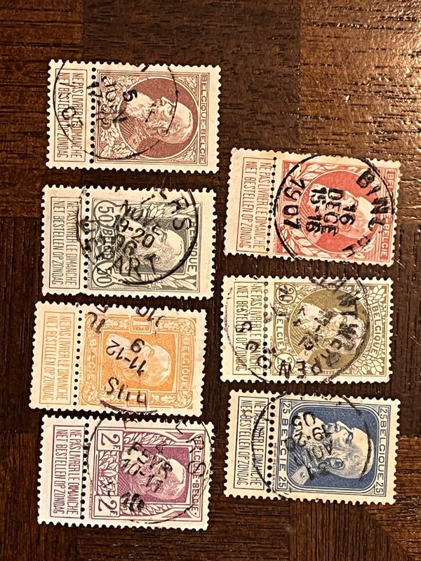 Belgium 74/80 1905 Leopold II Used