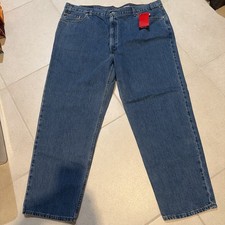 NEW Levi's 550 Jeans 48x30 Relaxed RED TAB Denim Straight Cowboy USA Made Vtg