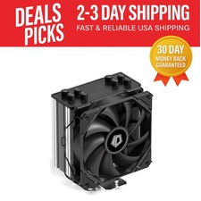 Compact Copper CPU Cooler with 120mm PWM Fan  4 Heat Pipes - Quiet Operation