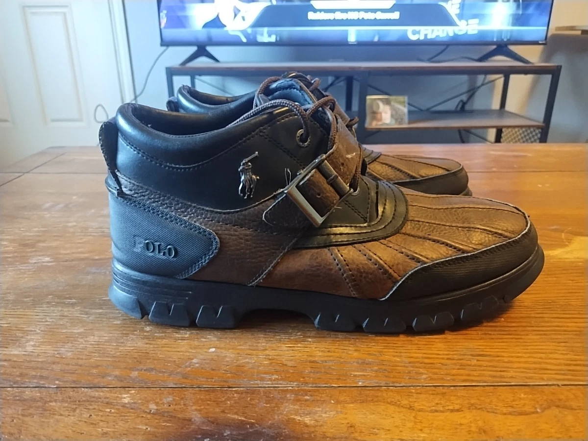 Ralph Lauren Leather Boots for Men for Sale | Shop New  display picture 1