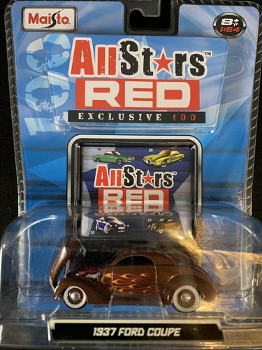 Maisto 2008 - All Stars Red Exclusivo 100 - 1937 cupé Ford - Imagen 2 de 6
