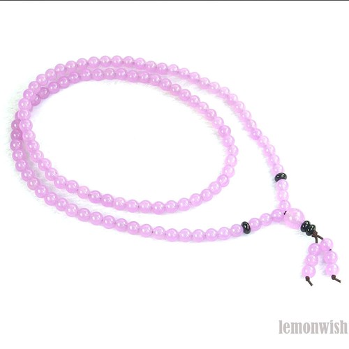 108 Cuentas de Oración Elásticas Multifuncionales Pulsera Collar Energía Natural 6mm - Imagen 104 de 112