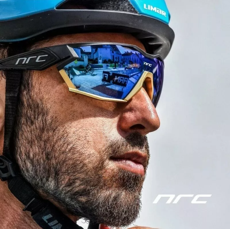 NRC-Gafas Fotocromáticas de Ciclismo para Hombre y Mujer, Lentes