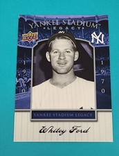 2008 Upper Deck Yankee Stadium Box Set #33 Whitey Ford Yankees BASEBALL Card 8A