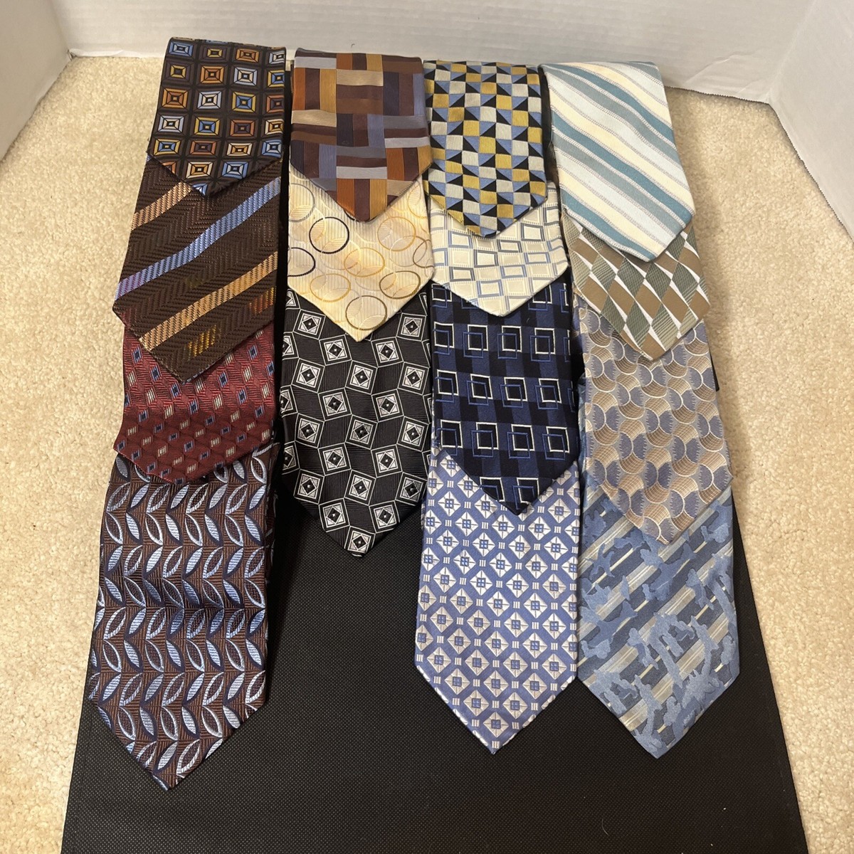 Lot of 15 Stunning Vintage BACHRACH Ties - Most Made In Italy