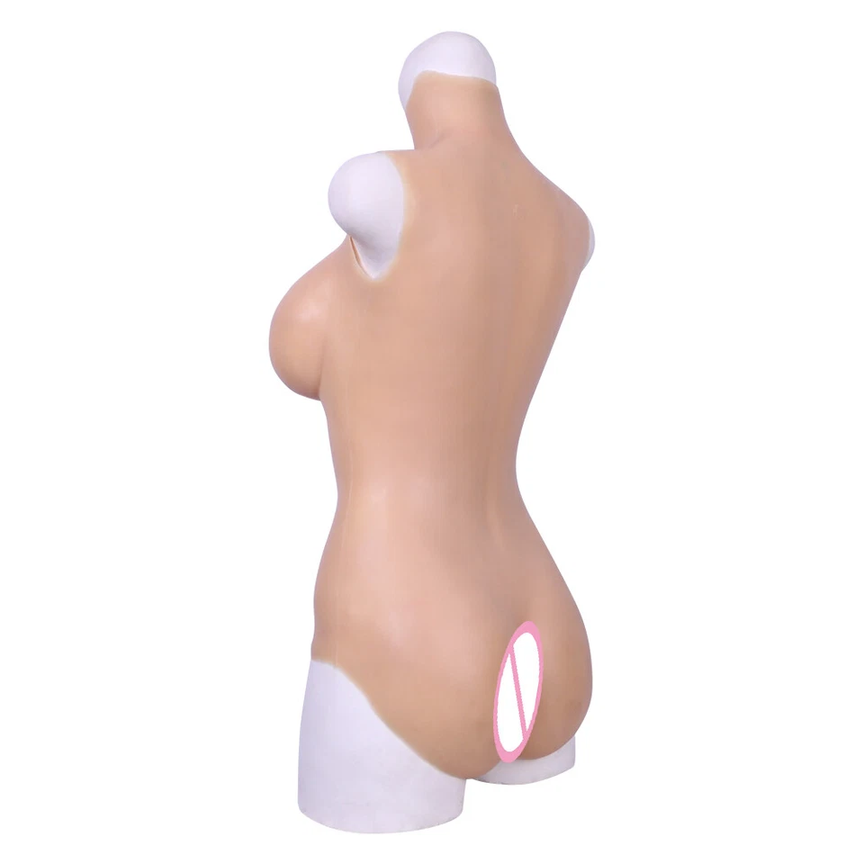 Dokier Silicone Female Bodysuit Breast Forms Fake Vagina Hip Shaping Body Suits  - Image 4 of 4