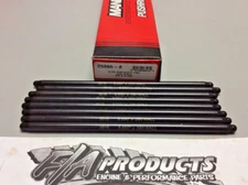 Manley 25870-8 Swedged End 8.700" Long .080" Wall 3/8" 4130 Push Rods Set Of 8