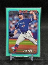 2024 Topps Update AQUA PARALLEL Tim Mayza #US203 - Toronto Blue Jays