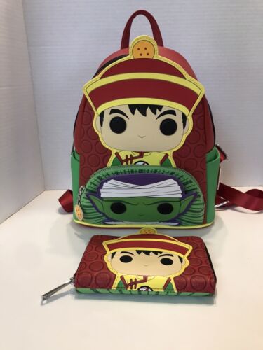 Funko POP Loungefly Dragon Ball Z Mini Backpack and Wallet Piccolo And Gohan - 第 1/13 張圖片