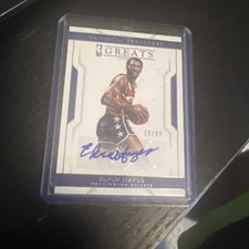 2016 Panini National Treasures NBA Greats Signatures /99 Elvin Hayes #3 Auto HOF