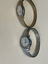 Lot Of 2 Timex Ladies Watches, Vintage , Untested , Look Good