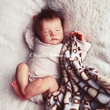 Reborn baby doll Levi by Bonnie Brown made by Chris LY. 19 Inches.