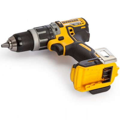 DEWALT DCD796N 18V XR Borstelloze Compacte Combi Boor met 1 x 5.0Ah Batterij DCB184, 18 V, Geel